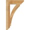 Ekena Millwork Thorton Slat Rough Sawn Bracket, Western Red Cedar, 4"W x 18"D x 30"H BKT04X18X30THR06RWR - alternate 2